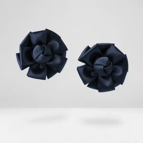 CADI 可拆式緞帶花 (海軍藍)