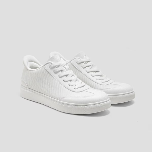 VERSA SLIP-ON 中性款軍風休閒鞋 (純白防潑水)